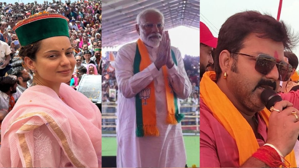 Lok Sabha Election 2024 Kangana Ranaut and Modi and Pawan Singh