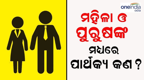 difference between male and female