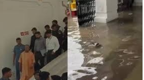 Heavy rains flood UP Assembly