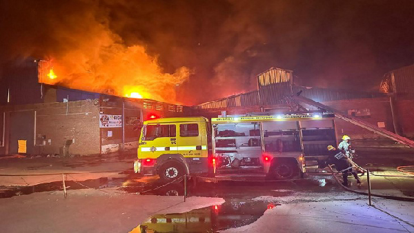 China Shopping Mall Fire