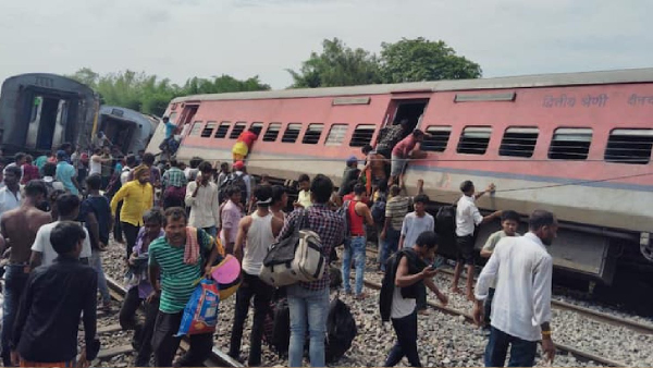 Dibrugarh Express Train Derail
