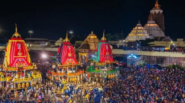 Lord Jagannath s Bahuda Yatra