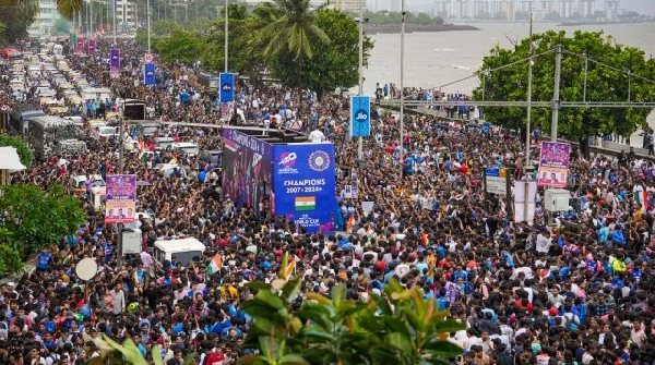 welcome Team India in Mumbai