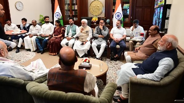 A Tea Meeting Attended By PM Modi