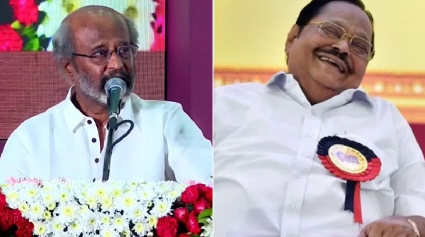 Rajinikanth calls Durai Murugan