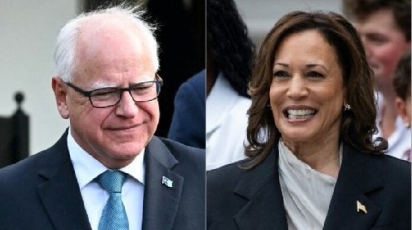 Tim Walz Kamala Harris