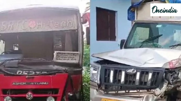 OSRTC bus overturned