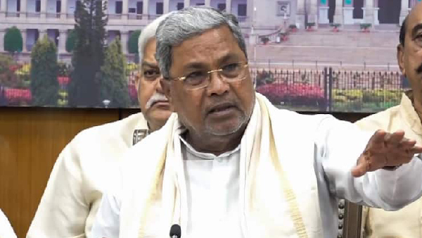 Karnataka CM Siddaramaiah