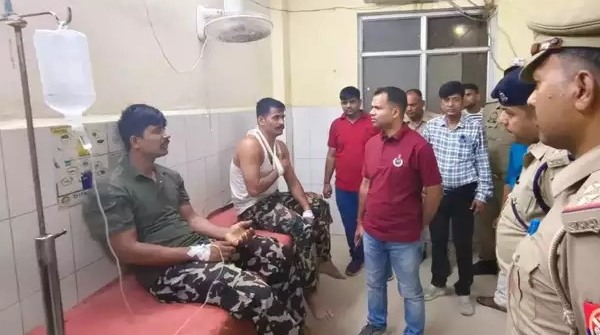 bihar police bus accident in ballia uttarpradesh