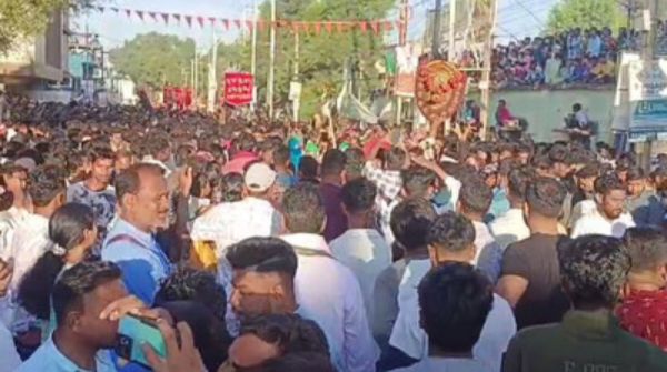 Maa Manikeswari s famous Chhatra Yatra