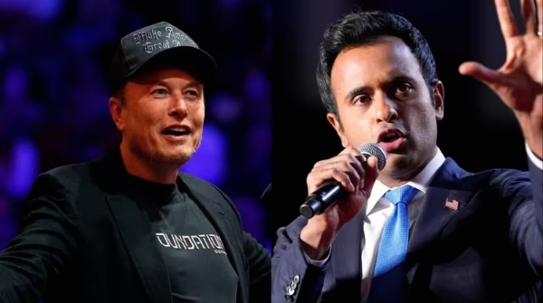 Elon Musk Vivek Ramaswamy