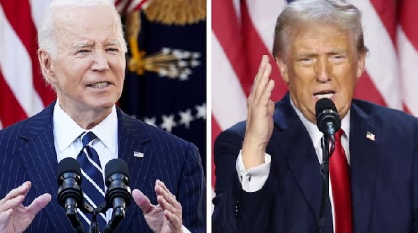 Biden and Trump