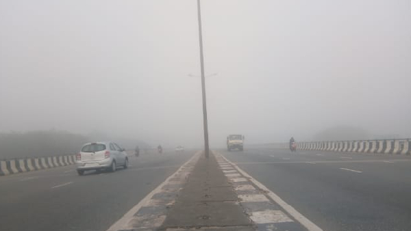 Dense Fog In Twin Cities