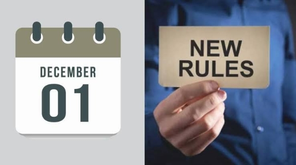 New Rule From December