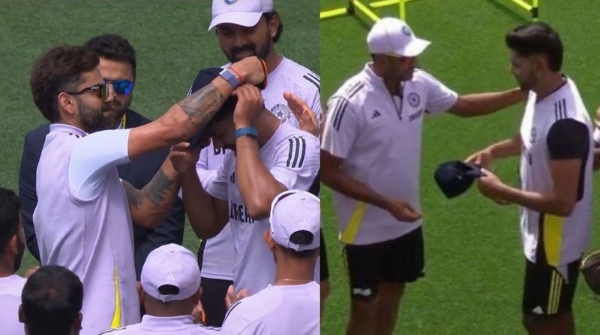 Debut of Nitish Reddy and Rana Debut of Nitish Reddy and Rana