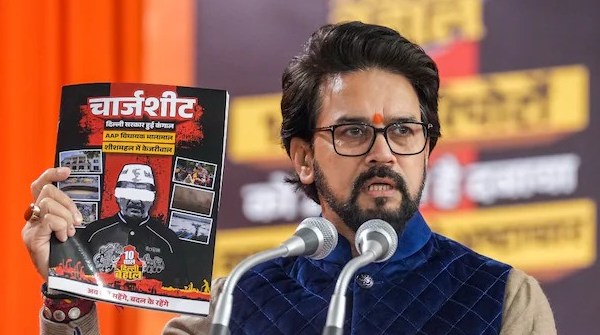 BJP Issues Chargesheet Against Kejriwal