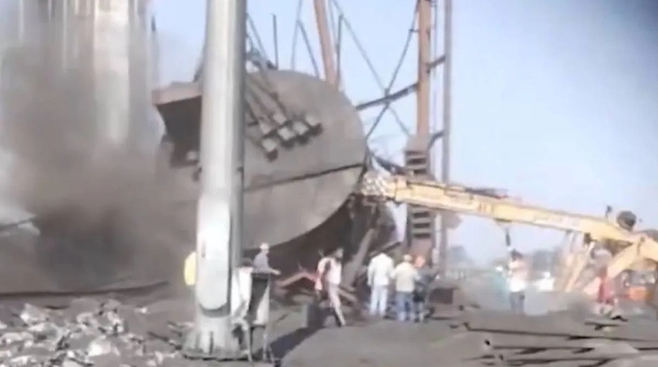 Chimney collapses