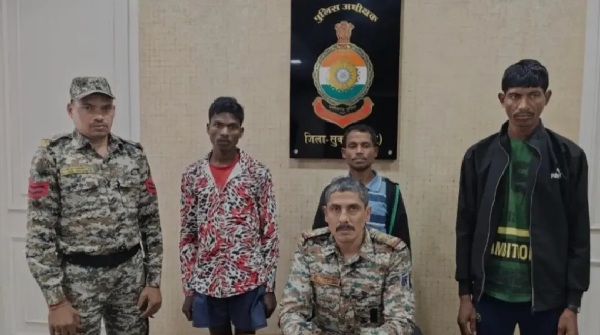 Three Naxalites Arrested