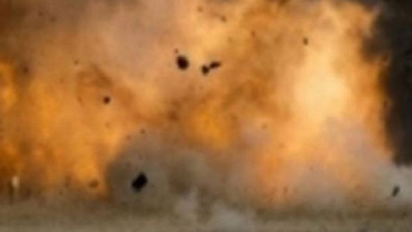 Massive cracker explosion