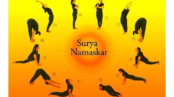 surya namaskar