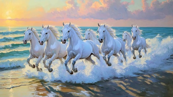 running horse