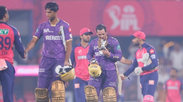 RR vs KKR
