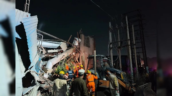 Six Feared Trapped As Multi-Storey Building Collapses In Ludhiana