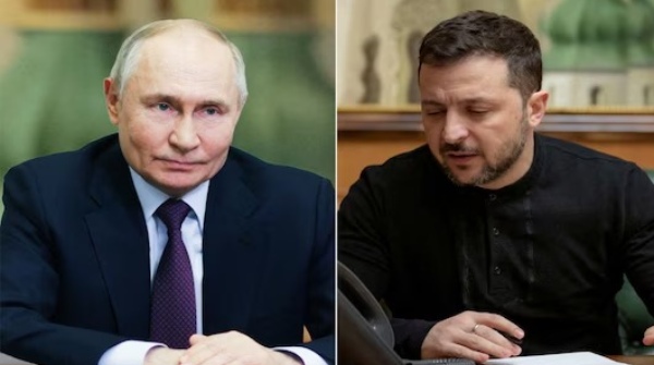Putin and Zelensky