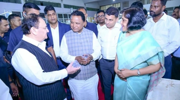 Union Minister J P Nadda visits CIPET in Bhubaneswar