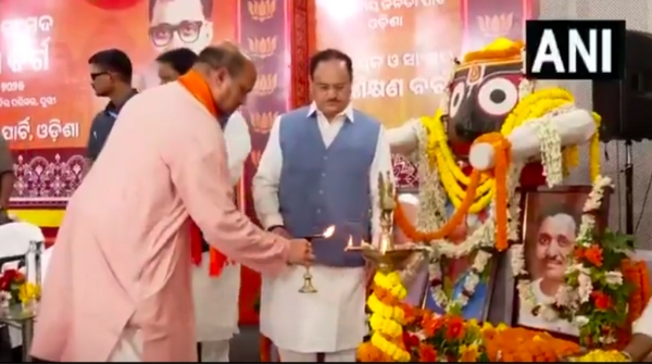 Nadda s lecture begins in Puri Emphasis on 14 points regarding government organizations good relations