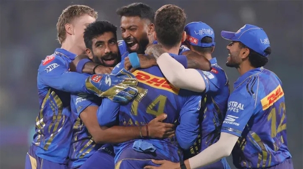 IPL 2025 Mumbai s second win Delhi Capitals stopped