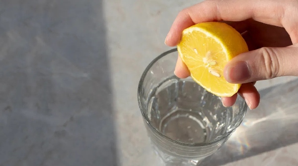 lemon water