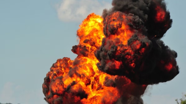 gas cylinder explosion