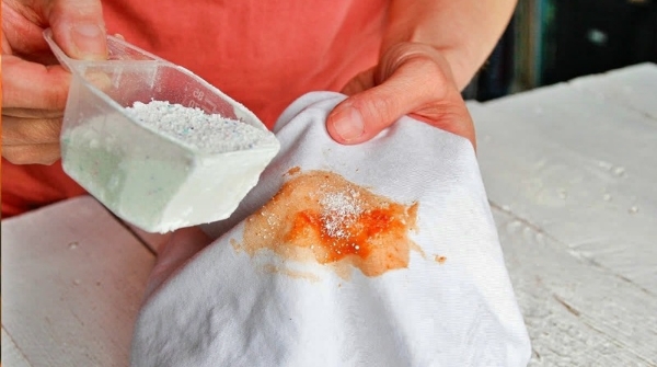 Stains on clothes