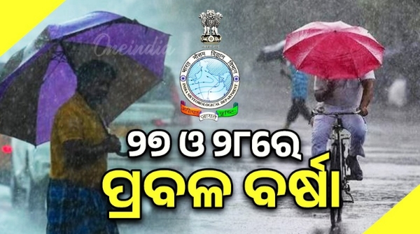iMD ALERT FOR ODISHA on 27 and 28 may