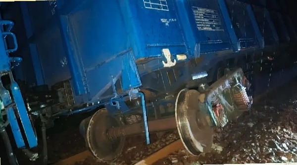 Goods train derails in Odisha s Sundargarh