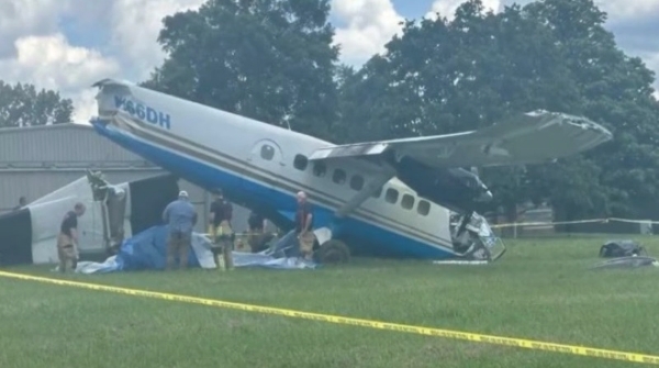 Plane crash in Tennessee USA