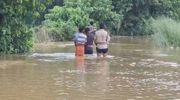 first flood of the subarnarekha River