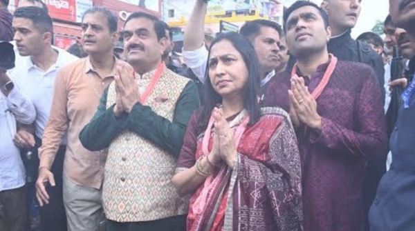 Gautam Adani visits lord JAGANNATH SUBHADRA BALABHADRA