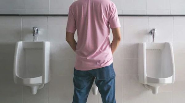 Right Urinating Pose Are you urinating while standing