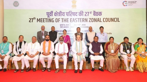 Union Home Minister Amit Shah chairs the 27th meeting of the Eastern Zonal Council