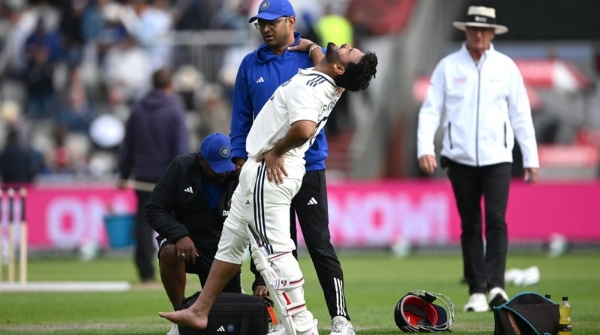 Rishabh Pant was ruled