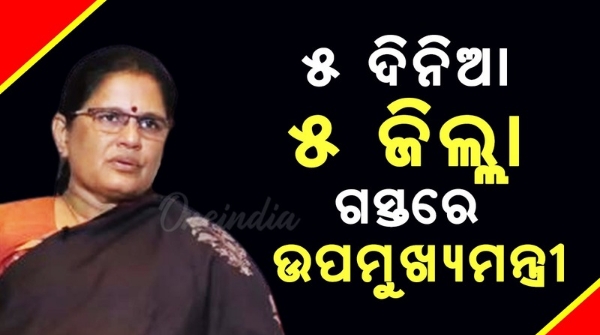 Deputy Chief Minister Parvati Parida Deputy Chief Minister Parvati Parida