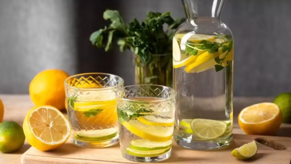 lemon water