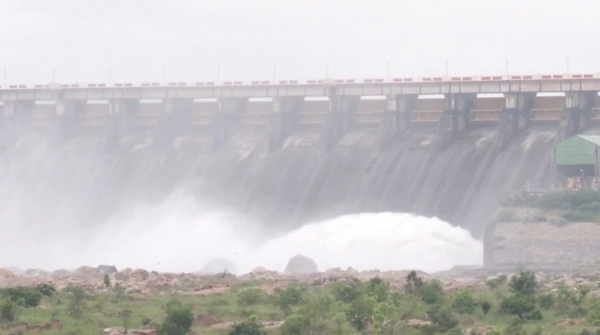 Sambalpur Four more gates of Hirakud Dam opened