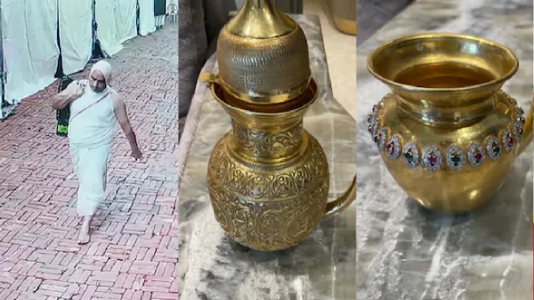 Gold and diamond urn worth