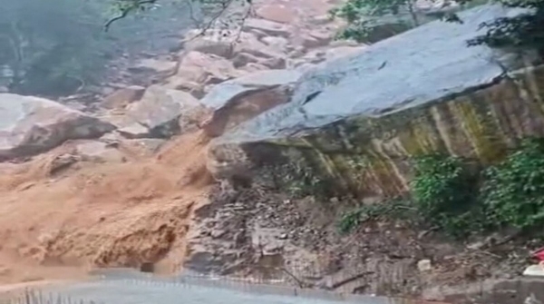Heavy rain in kalinga ghati