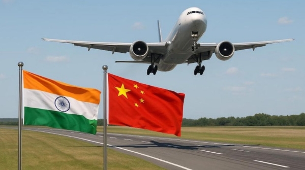 Direct flight service between India and China will start from today
