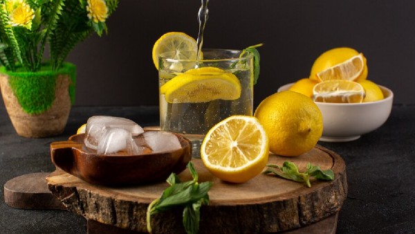 lemon water