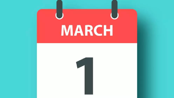 March 1